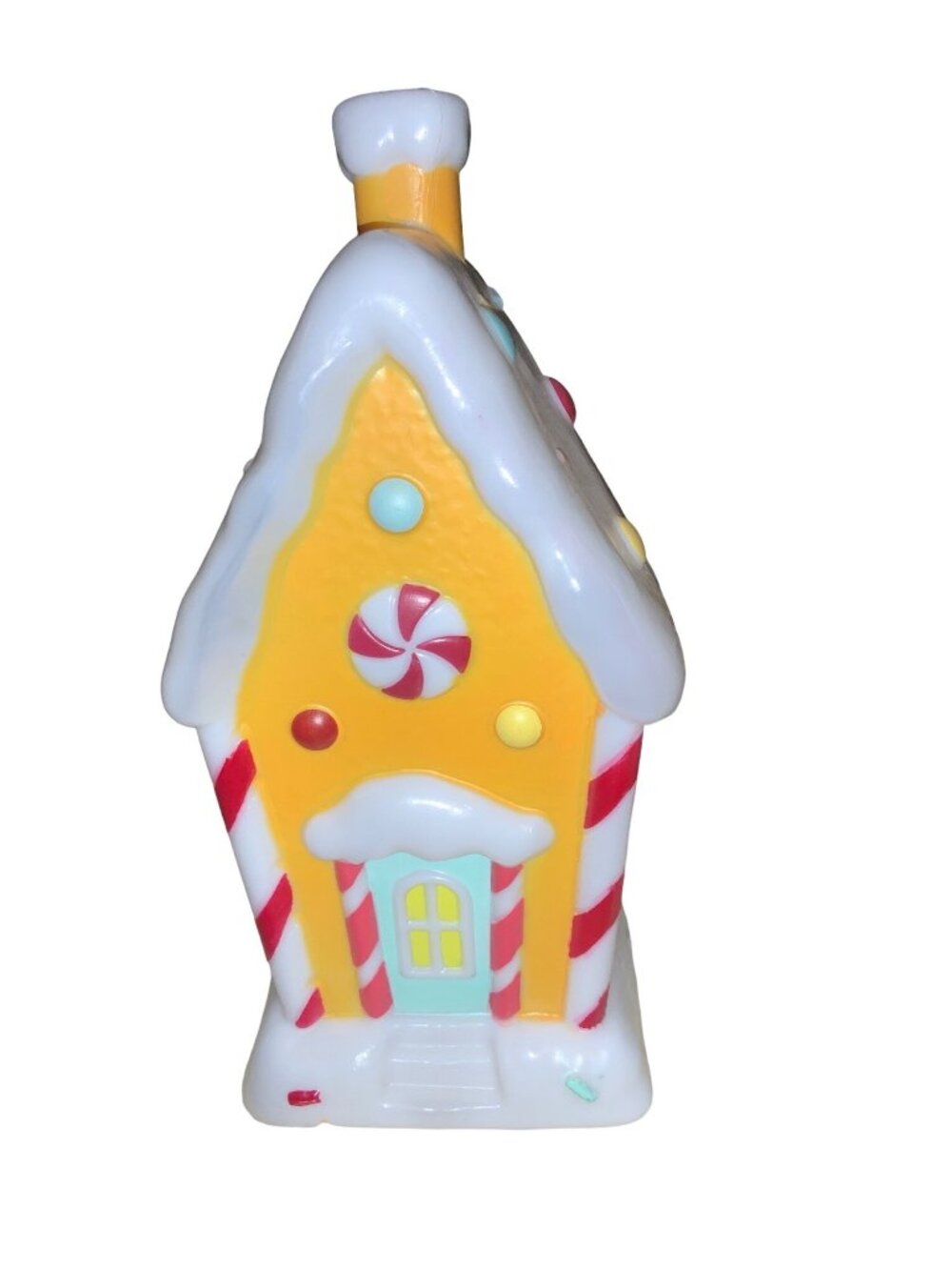 Holiday Time Lighted Gingerbread House Table Top Blow Mold Christmas Decor - Picture 1 of 12